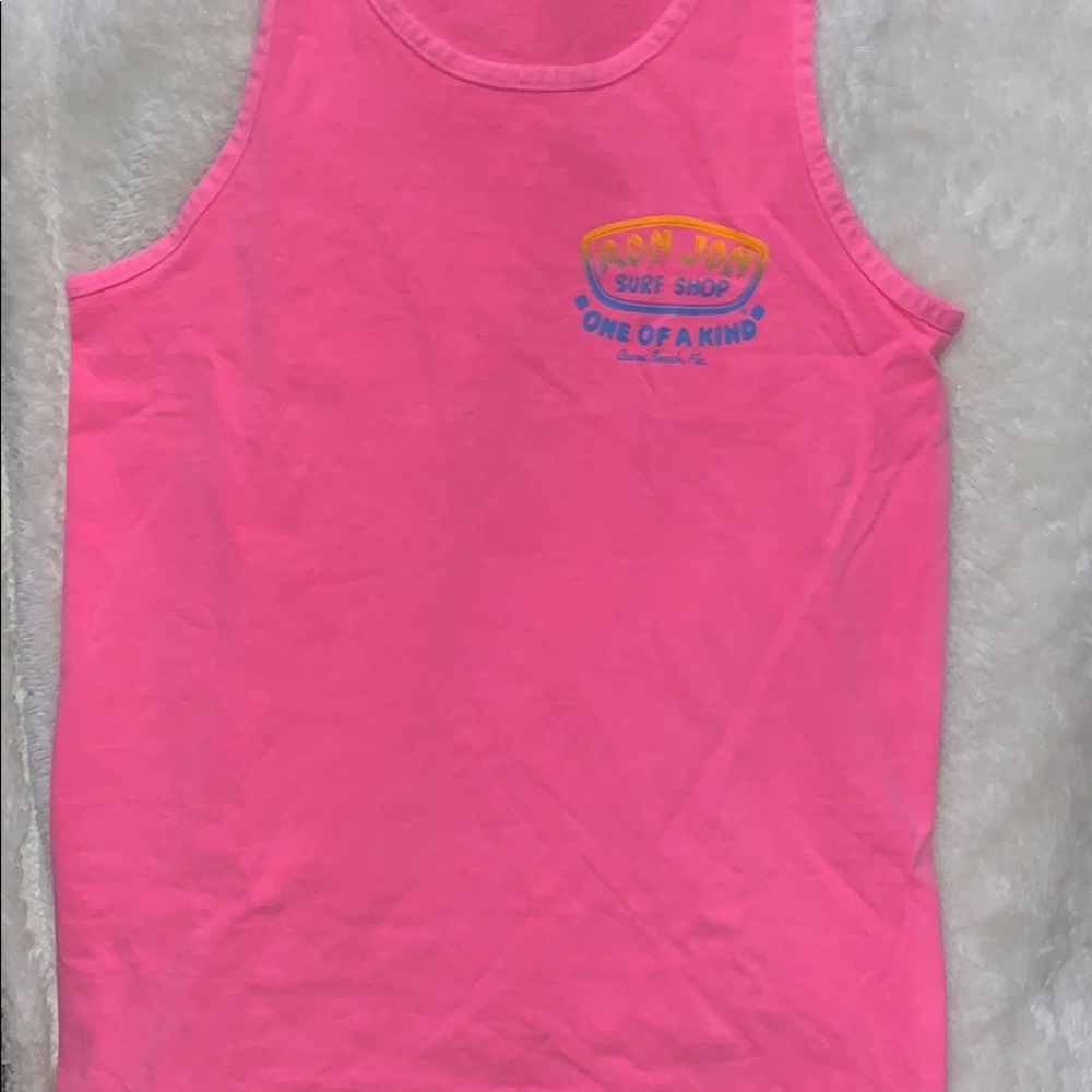 Pink Ron Jon tank